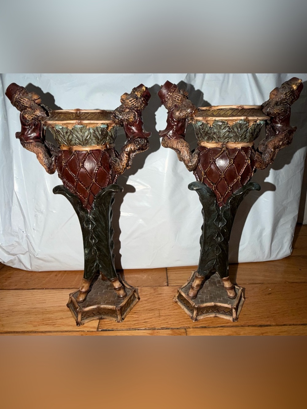 Vintage candlestick holders